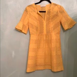 Beautiful yellow dress by Sandro